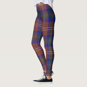 Scotstee Clan Chisholm Hunting Modern Tartan Women Leggings