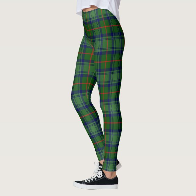 Scotstee Clan Cranstoun Modern Tartan Women Leggings (Left)