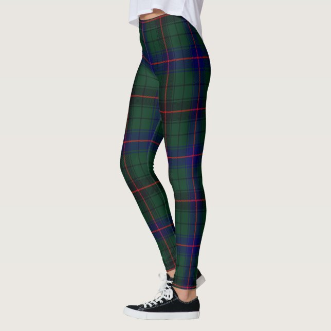 Scotstee Clan Davidson Modern Tartan Women Legging (Left)