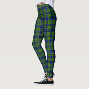 Scotstee Clan Dickson Tartan Women Leggings