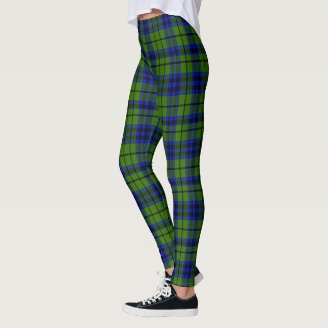 Scotstee Clan Dixon Tartan Women Leggings (Left)