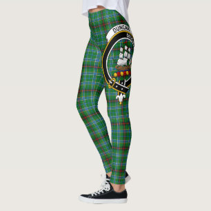 Scotstee Clan Duncan of Sketraw Crest Tartan Women Leggings