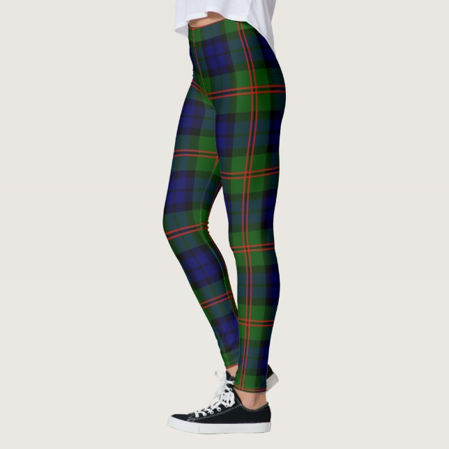 Scotstee Clan Dundas Tartan Women Leggings (Left)