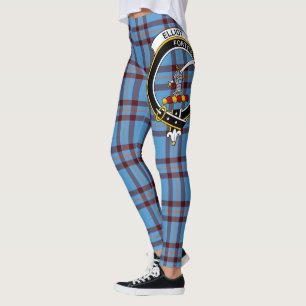 Scotstee Clan Elliot Ancient Crest Tartan Women Leggings