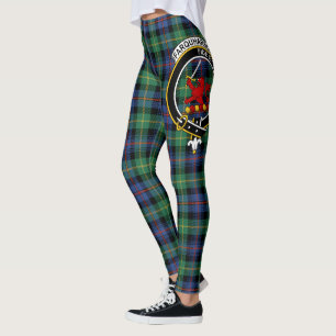 Scotstee Clan Farquharson Ancient Crest Tartan Leggings