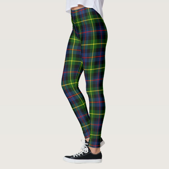 Scotstee Clan Farquharson Modern Tartan Women Leggings (Left)