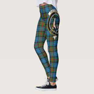 Scotstee Clan Fletcher of Dunan Crest Tartan Women Leggings