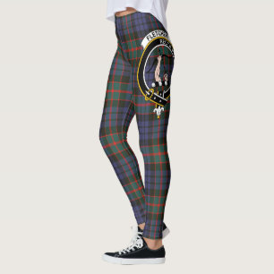 Scotstee Clan Fletcher of Dunans Crest Tartan Wome Leggings