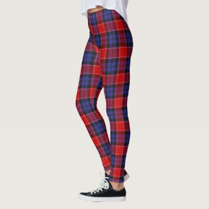 Scotstee Clan Graham of Menteith Red Tartan Women Leggings