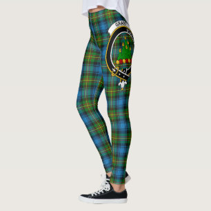 Scotstee Clan Grant Hunting Crest Tartan Women Leggings