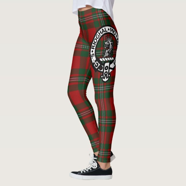 Scotstee Clan Gregor Crest Tartan Women Leggings (Left)