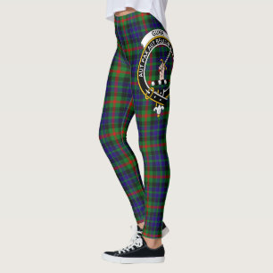 Scotstee Clan Gunn Modern Crest Tartan Women Leggings