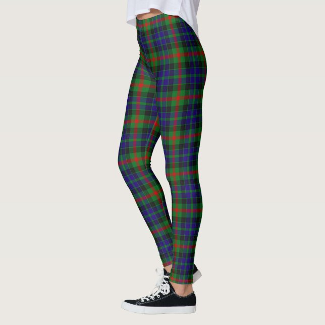 Scotstee Clan Gunn Modern Tartan Women Leggings (Left)