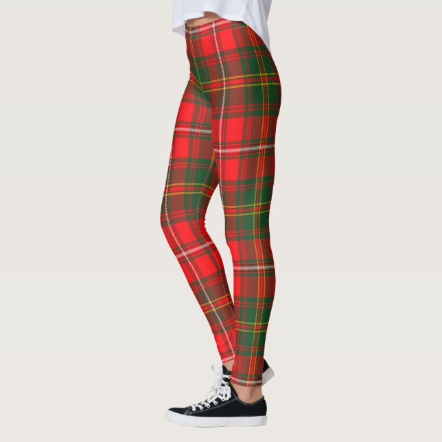 Scotstee Clan Hay Modern Tartan Women Leggings (Left)