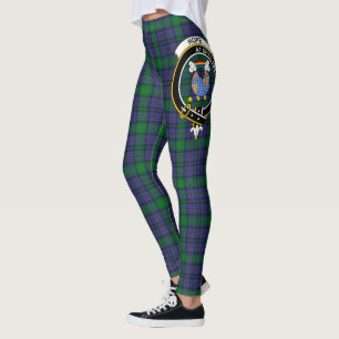 Scotstee Clan Hope Crest Tartan Women Leggings