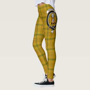 Scotstee Clan Houston Crest Tartan Women Leggings