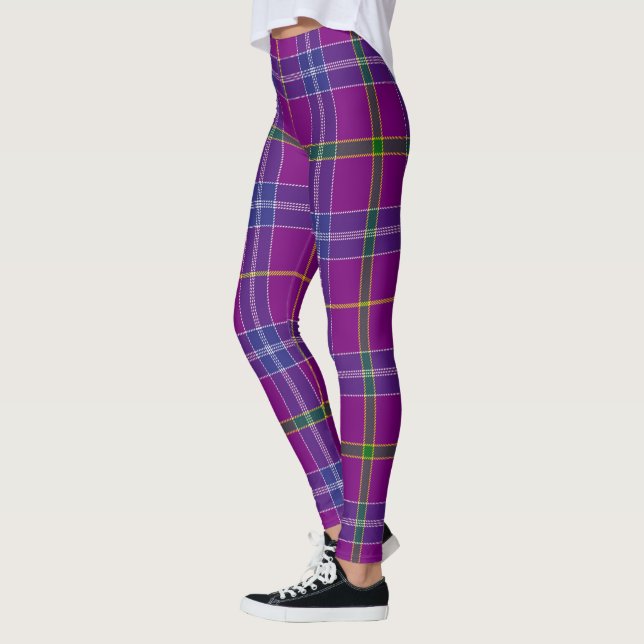 Scotstee Clan Jackson Tartan Women Leggings (Left)