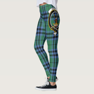 Scotstee Clan Keith Ancient Crest Tartan Women Leggings