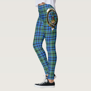 Scotstee Clan Keith Crest Tartan Women Leggings