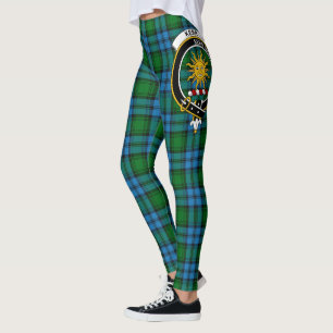 Scotstee Clan Kerr Hunting Crest Tartan Women Leggings