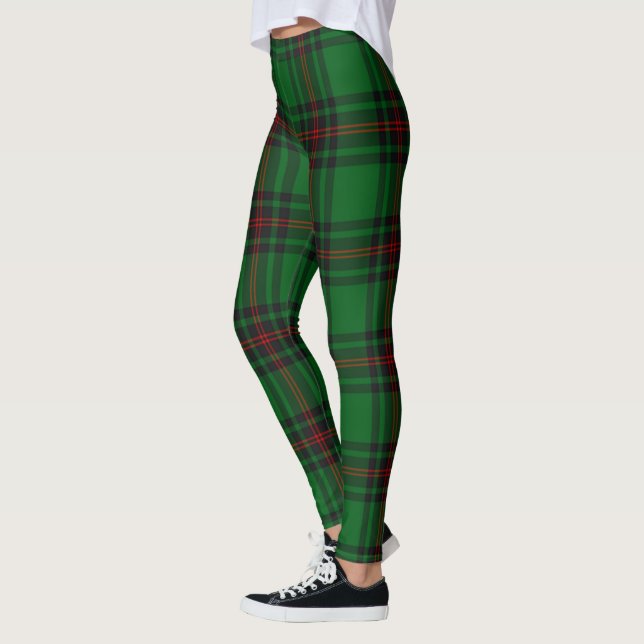 Scotstee Clan Kirkcaldy Tartan Women Leggings (Left)