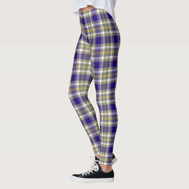 Scotstee Clan Livingstone Dress Tartan Women Leggi Leggings (Left)