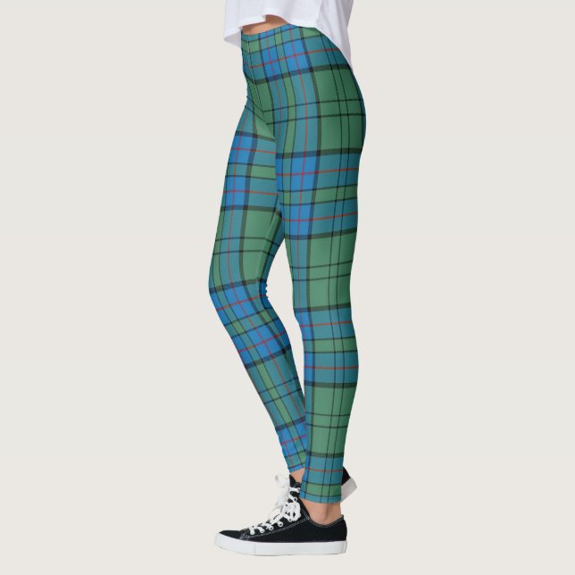 Scotstee Clan Lockhart Tartan Women Leggings (Left)