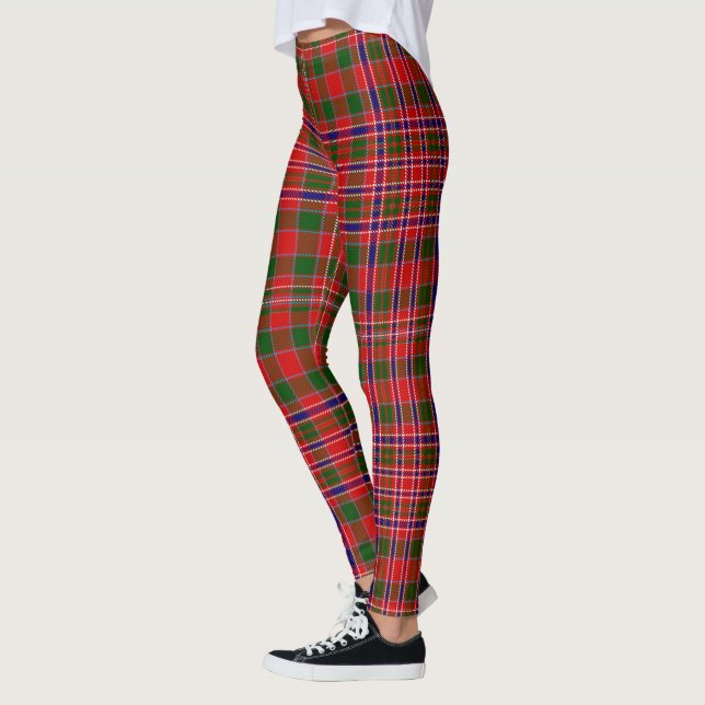 Scotstee Clan MacAlister Tartan Women Leggings (Left)