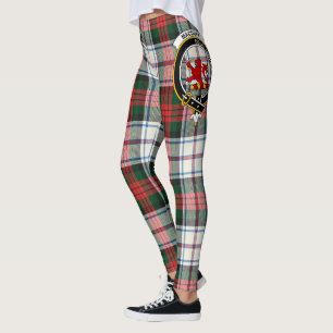 Scotstee Clan MacDuff Dress Modern Crest Tartan Leggings