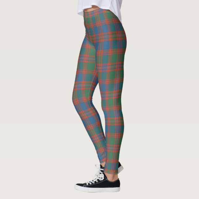 Scotstee Clan MacIntyre Ancient Tartan Women Leggings (Left)