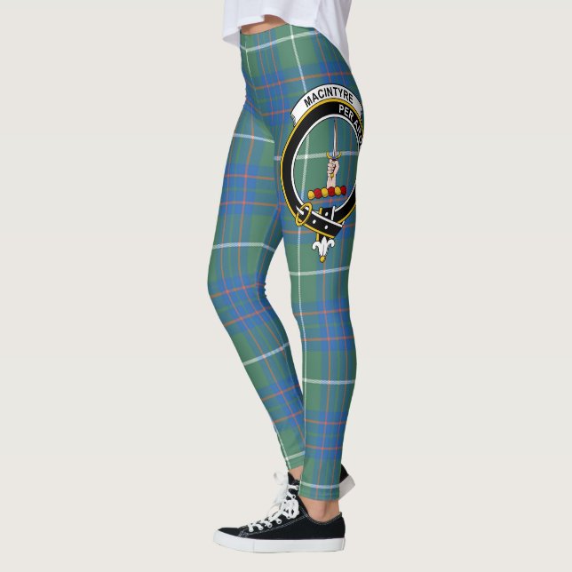 Scotstee Clan MacIntyre Hunting Ancient Crest  Leggings (Left)