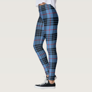 Scotstee Clan MacKay Blue Tartan Women Leggings