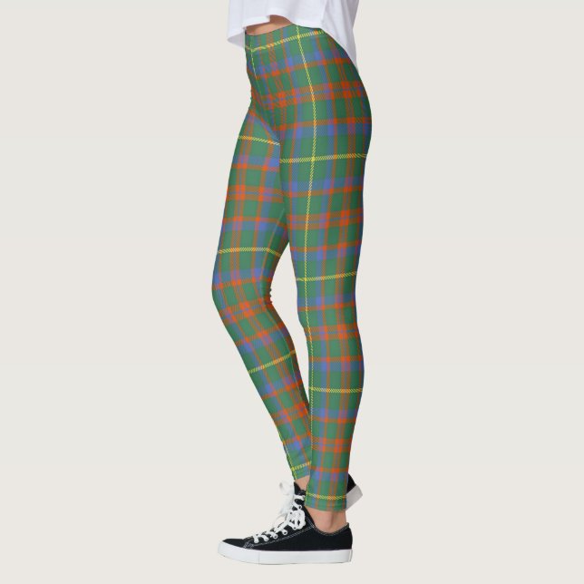 Scotstee Clan MacKintosh Hunting Ancient Tartan Leggings (Left)