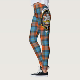Scotstee Clan MacLachlan Ancient Crest Tartan  Leggings