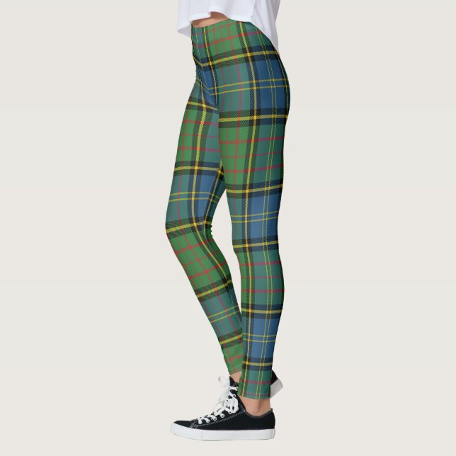Scotstee Clan MacMillan Hunting Ancient Tartan Leggings (Left)