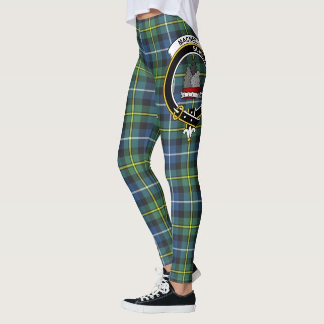 Scotstee Clan MacNeill Of Barra Ancient Crest  Leggings (Left)