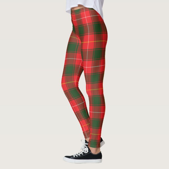 Scotstee Clan MacPhee Tartan Women Leggings (Left)