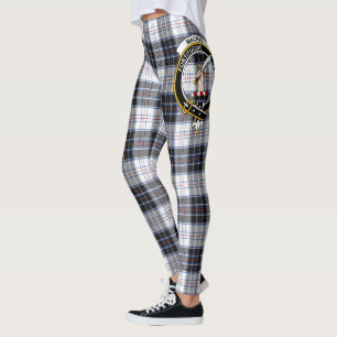 Scotstee Clan MacRae Dress Modern Crest Tartan Leggings