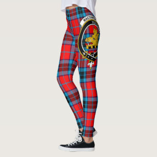 Scotstee Clan MacTavish Crest Tartan Women Legging