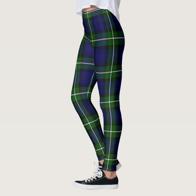Scotstee Clan Meldrum Ancient Tartan Women Legging (Left)