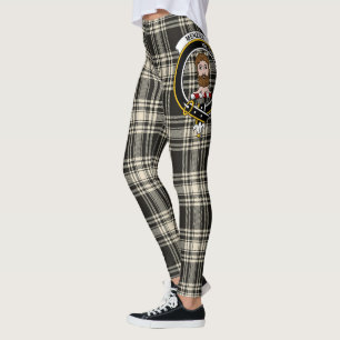 Scotstee Clan Menzies Ancient Crest Tartan Women Leggings