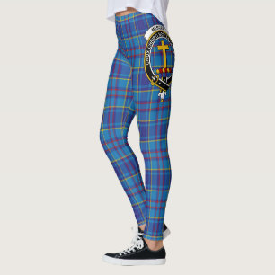 Scotstee Clan Mercer Crest Tartan Women Leggings