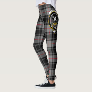 Scotstee Clan Moffat Crest Tartan Women Leggings
