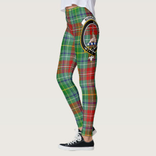 Scotstee Clan Muirhead Crest Tartan Women Leggings