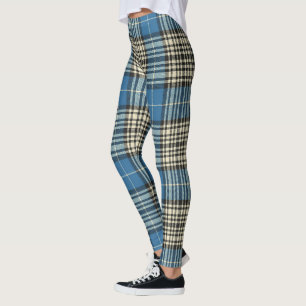 Scotstee Clan Napier Ancient Ancient Tartan Women Leggings