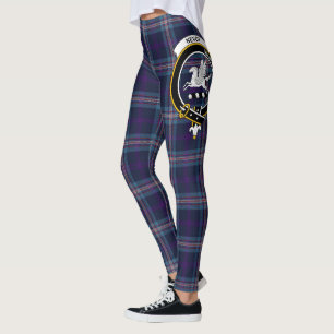 Scotstee Clan Nevoy Crest Tartan Women Leggings