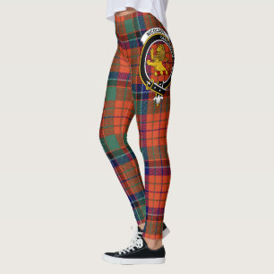 Scotstee Clan Nicolson Ancient Crest Tartan Women  Leggings