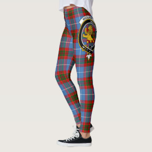 Scotstee Clan Nicolson Modern Crest Tartan Women Leggings