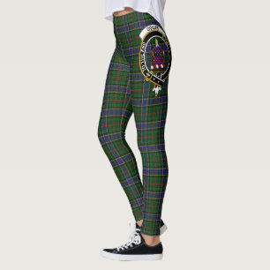 Scotstee Clan Ogilvie Hunting Crest Tartan Women Leggings