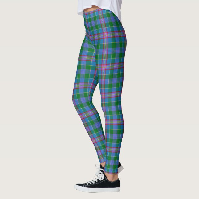Scotstee Clan Pitcairn Tartan Women Leggings (Left)